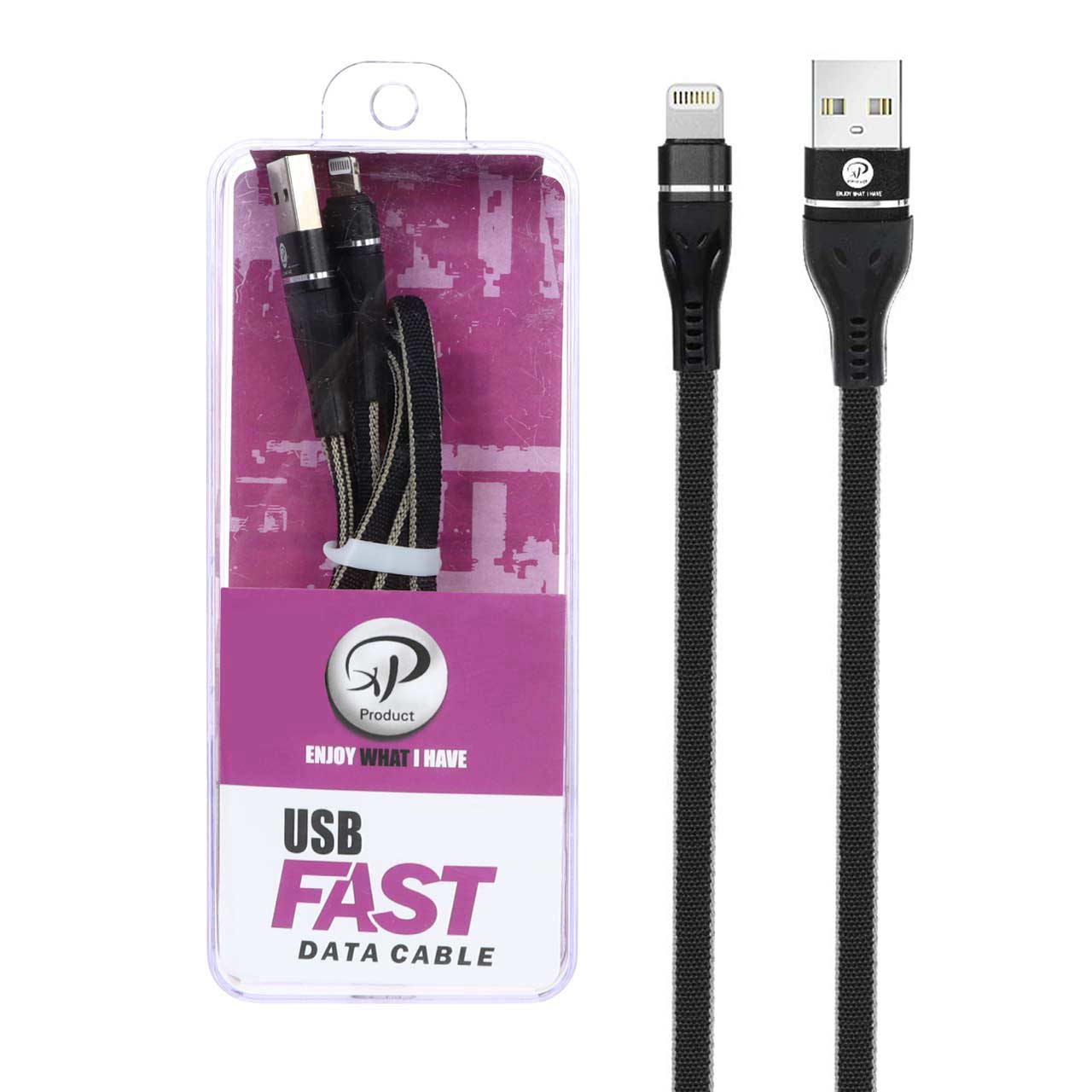 کابل شارژ آیفون XP Product مدل XP-C218 - مشکی